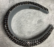 Load image into Gallery viewer, Hair Accessory- Black Bling Headband
