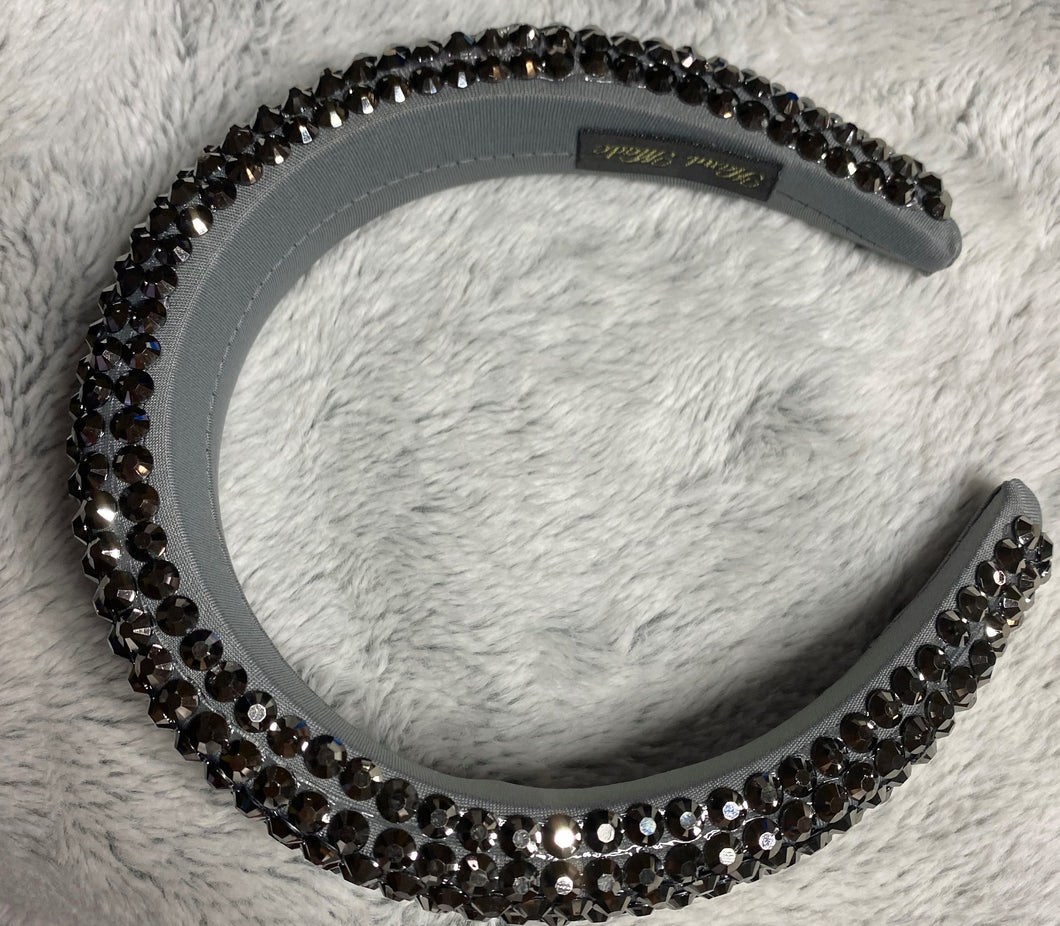 Hair Accessory- Black Bling Headband