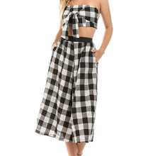 Load image into Gallery viewer, Plaid Pants Set
