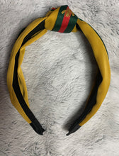 Load image into Gallery viewer, Hair Accessory- Green, Gold, and Red Headband
