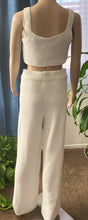 Load image into Gallery viewer, White Terry Pants Set
